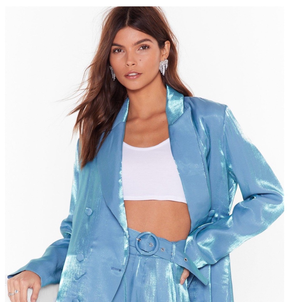 Blue Two Piece Set